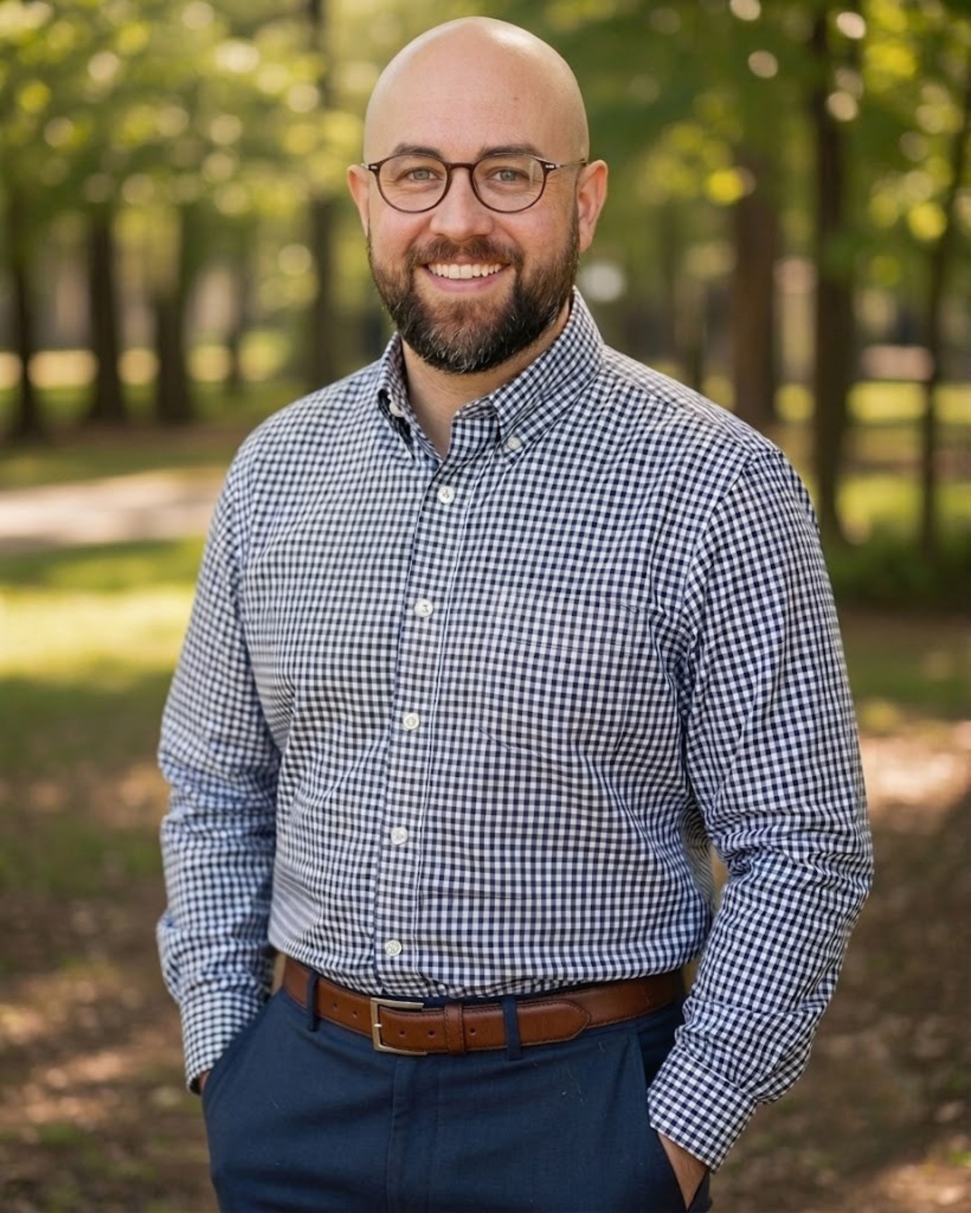Professional portrait of Dr. Justin Tilghman